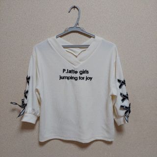 ピンクラテ(PINK-latte)のピンクラテ　5分袖カットソー(Tシャツ/カットソー)