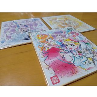 バンダイ(BANDAI)のプリキュア  色紙ART  トロピカルージュプリキュア　ハートキャッチプリキュア(カード)