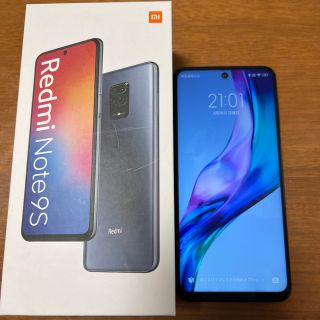 アンドロイド(ANDROID)のRedmi Note 9S Interstellar Grey(スマートフォン本体)