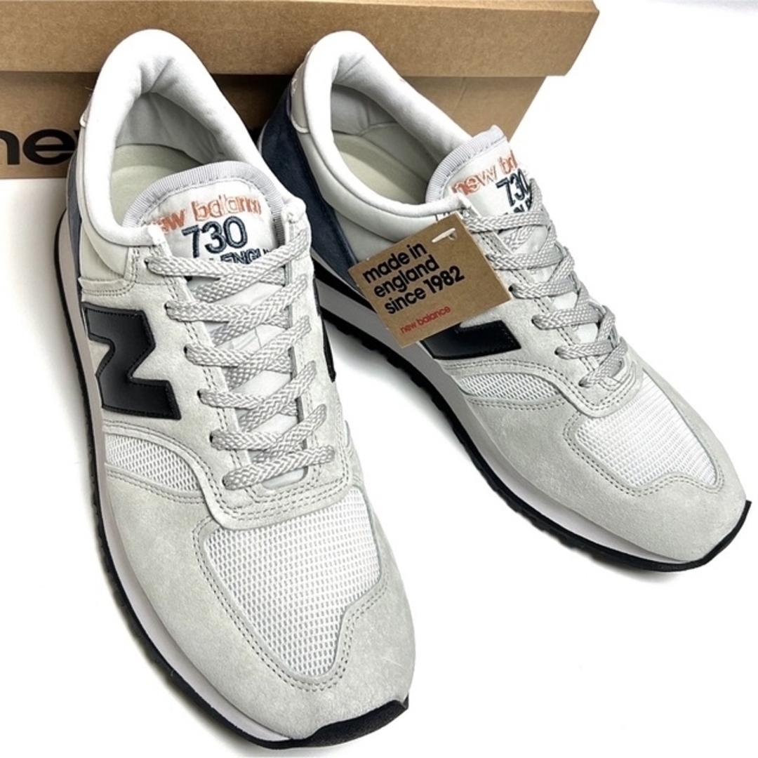 27cm 新品 ニューバランス 英国製 730 NEWBALANCE グレー