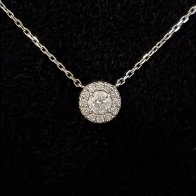 正規品 4℃ PT850 プラチナ ネックレス ダイヤモンド OFF 24402円引き