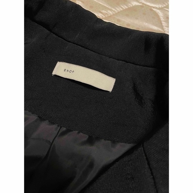 Enof twill slit jacket  ブラック　L  【最終値下げ】