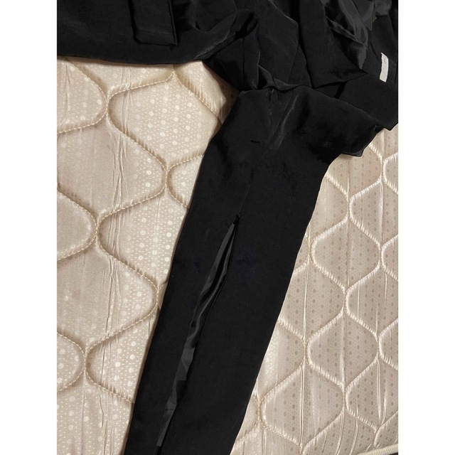 Enof twill slit jacket  ブラック　L  【最終値下げ】 レディースのジャケット/アウター(テーラードジャケット)の商品写真