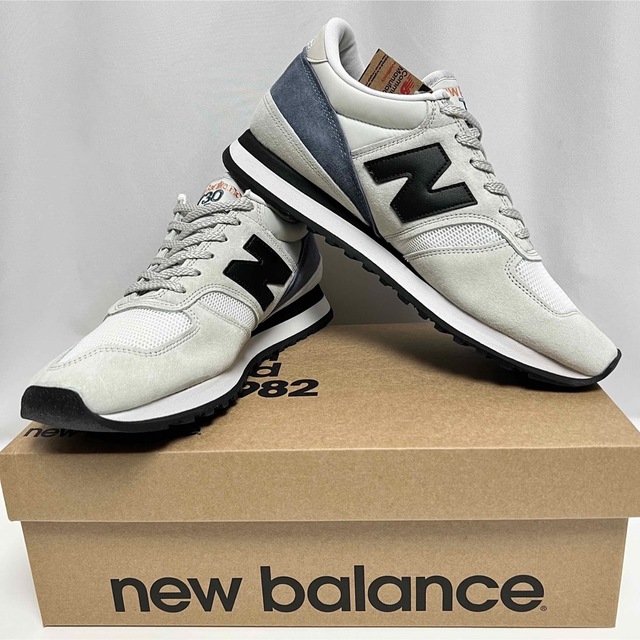 26.5cm 新品 ニューバランス 英国製 730 NEWBALANCE グレー | www