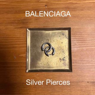 Balenciaga - バレンシアガ ピアス フープ リング シルバー BALENCIAGA