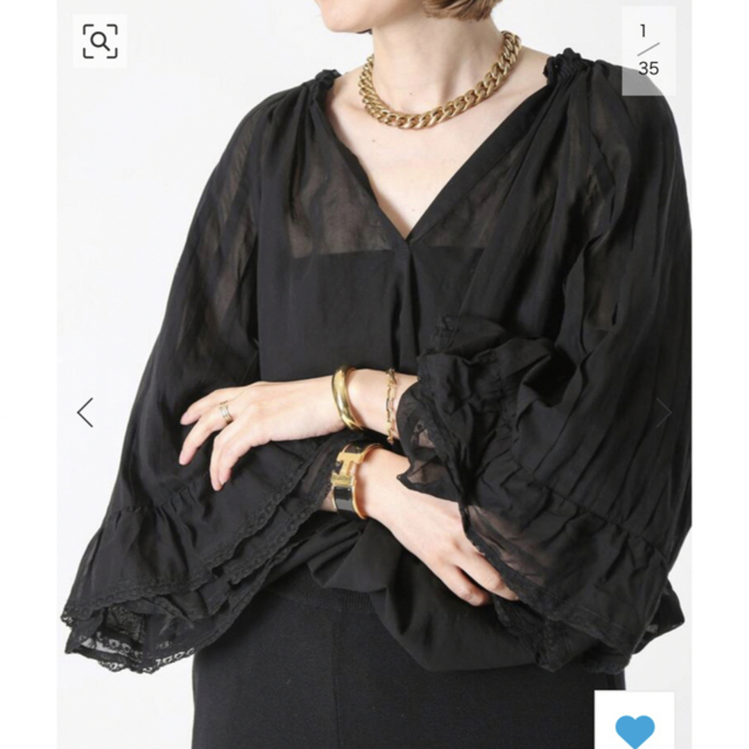 DEUXIEME CLASSE - Deuxieme Classe *Feminine ブラウス DEUXIEME CLASSE - Deuxieme Classe *Feminine ブラウス