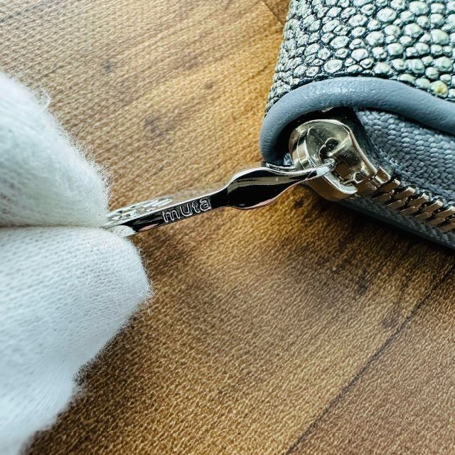 クーポン対象外】 専用 美品✨ムータ エイ革 長財布 ラージ ブラック