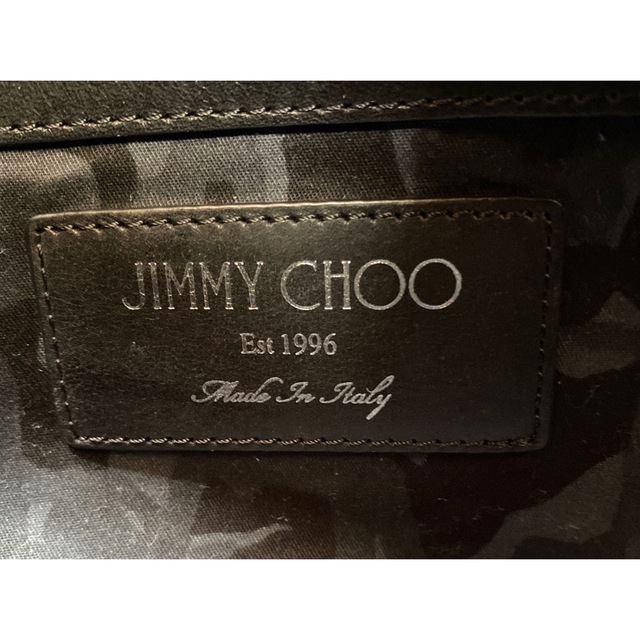 【美品】JIMMY CHOO PIMLICO メタリックブロンズ トートバッグ