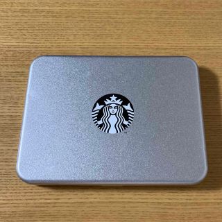 スターバックス(Starbucks)のmappe!様専用ページ☆スタバ　シルバー缶(缶のみ)☆(小物入れ)