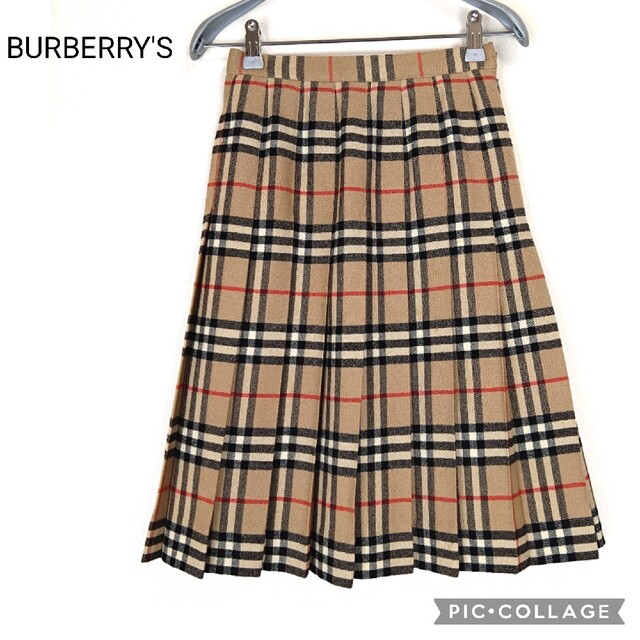 BURBERRY(バーバリー)のバーバリーズ ヴィンテージノバチェックチェックプリーツスカート レディースのスカート(ひざ丈スカート)の商品写真