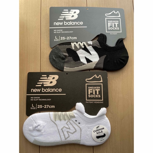 New Balance(ニューバランス)のニューバランス　スニーカーフィットソックスセット メンズのレッグウェア(ソックス)の商品写真