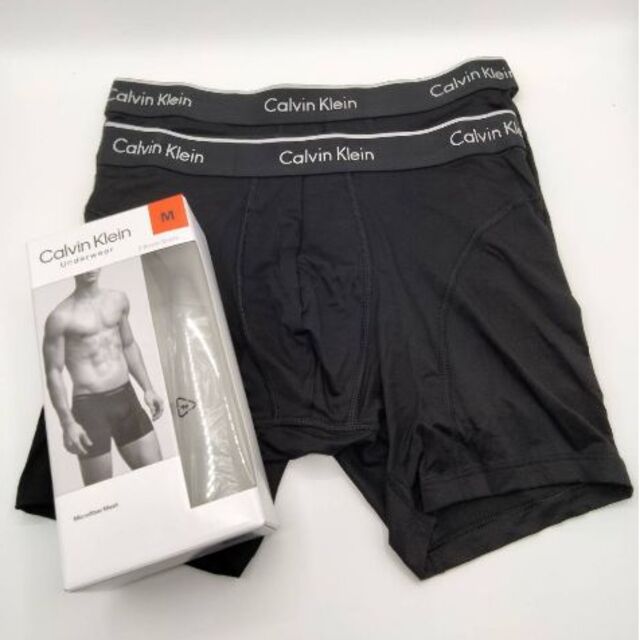 Calvin Klein - カルバンクライン ボクサーブリーフ ブラック メンズ