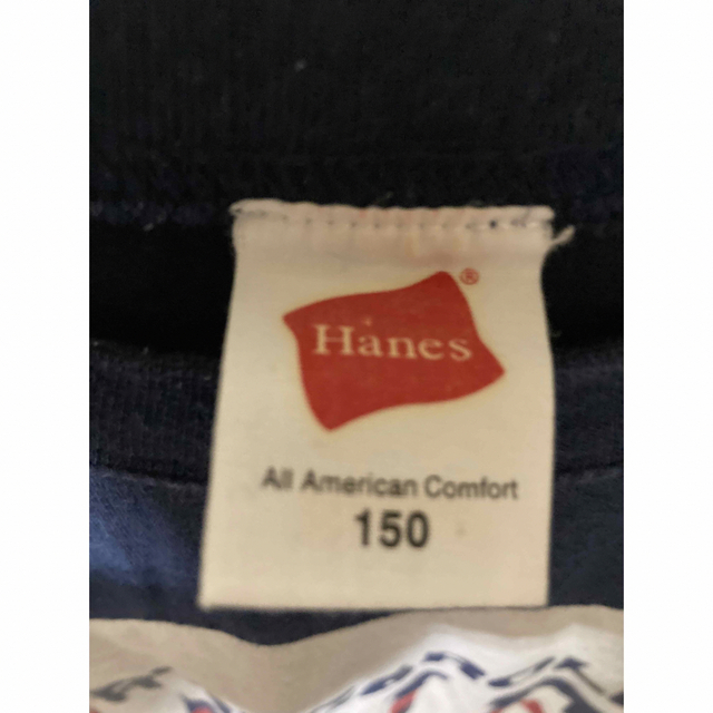 Hanes(ヘインズ)のHains ロンT 150サイズ キッズ/ベビー/マタニティのキッズ服男の子用(90cm~)(Tシャツ/カットソー)の商品写真