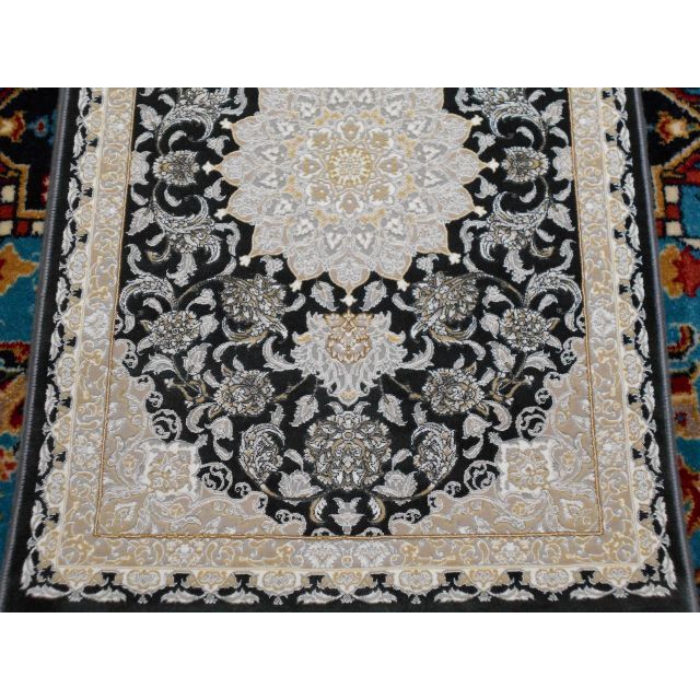 高品質！高密度、立体柄！本場イラン産 絨毯！60×90cm‐21001 3
