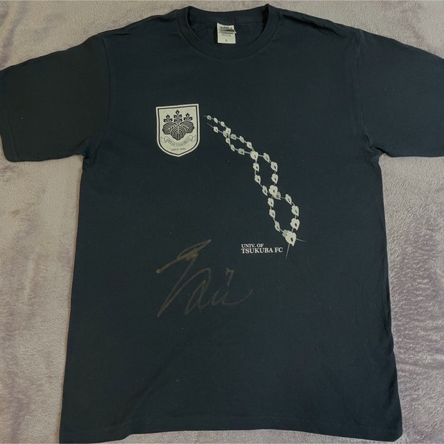 即納&大特価】 【レア品】三笘薫 直筆サイン入りTシャツ 記念品+関連