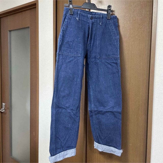 DANTON(ダントン)のDANTON ダントン　Vetements de Travail デニムパンツ レディースのパンツ(デニム/ジーンズ)の商品写真