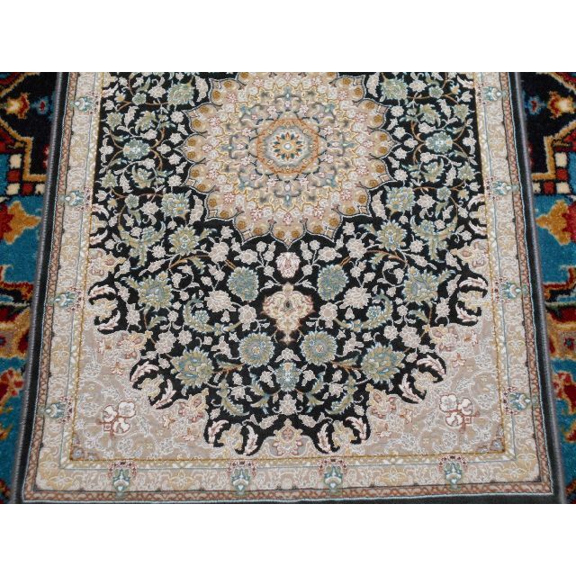 高品質！高密度、立体柄！本場イラン産 絨毯！60×90cm‐49001 | www
