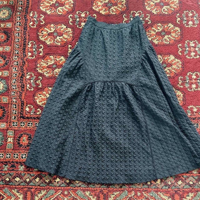 HeRIN.CYE(ヘリンドットサイ)のherin.cye Jacquard volume skirt レディースのスカート(ロングスカート)の商品写真
