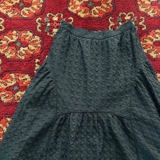 ヘリンドットサイ(HeRIN.CYE)のherin.cye Jacquard volume skirt(ロングスカート)