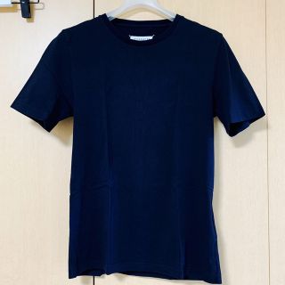 メゾンマルジェラ 2020SS 再構築 オーバーサイズTシャツ ネイビー 44