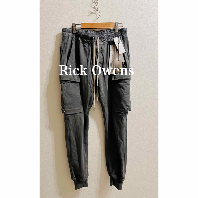 美品 サイズ48 Rick Owens グレー カーゴジョグ 【最安値挑戦】 51.0 ...