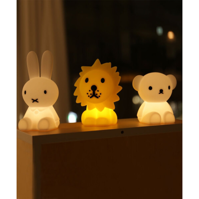 miffy(ミッフィー)のBundje of Light ミッフィー インテリア/住まい/日用品のライト/照明/LED(テーブルスタンド)の商品写真