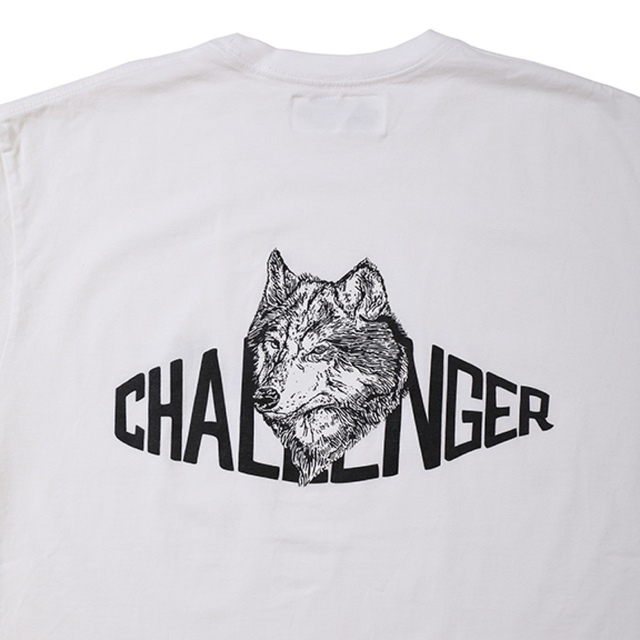 CHALLENGER WOLF LOGO TEE 長瀬