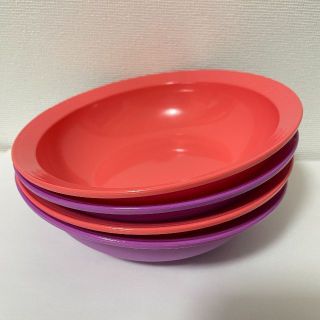 タッパーウェア(TupperwareBrands)の【新品未使用】Tupperware 容器（オレンジ＋パープル）送料無料(容器)