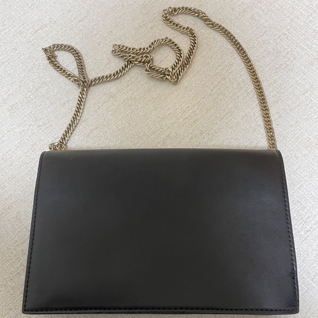 ZARA(ザラ)の刺繍　チェーンバッグ　ショルダーバッグ レディースのバッグ(ショルダーバッグ)の商品写真