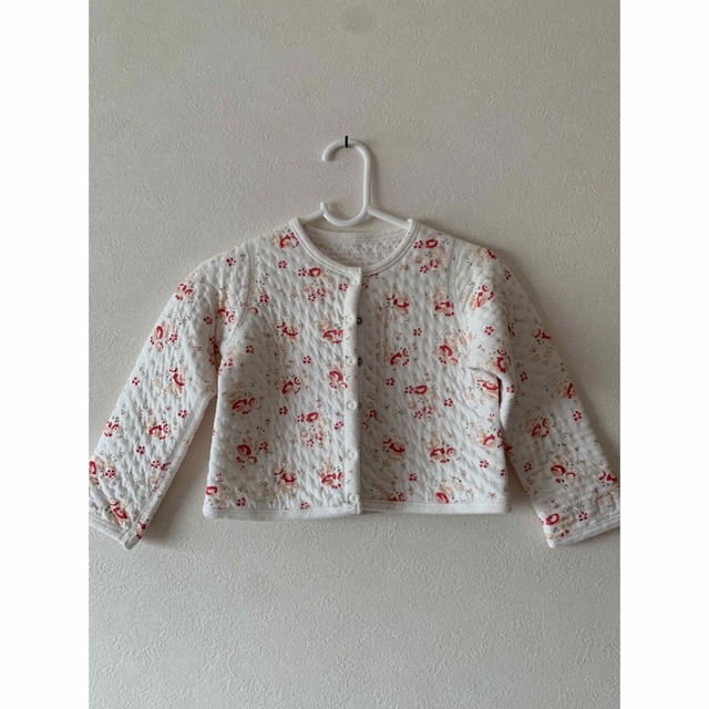 PETIT BATEAU(プチバトー)のプチバトーカーディガン キッズ/ベビー/マタニティのベビー服(~85cm)(カーディガン/ボレロ)の商品写真