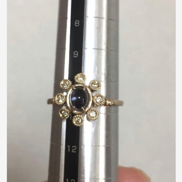 H.P.FRANCE(アッシュペーフランス)の tatsuo nagahata アイオライト ダイヤ リング  レディースのアクセサリー(リング(指輪))の商品写真