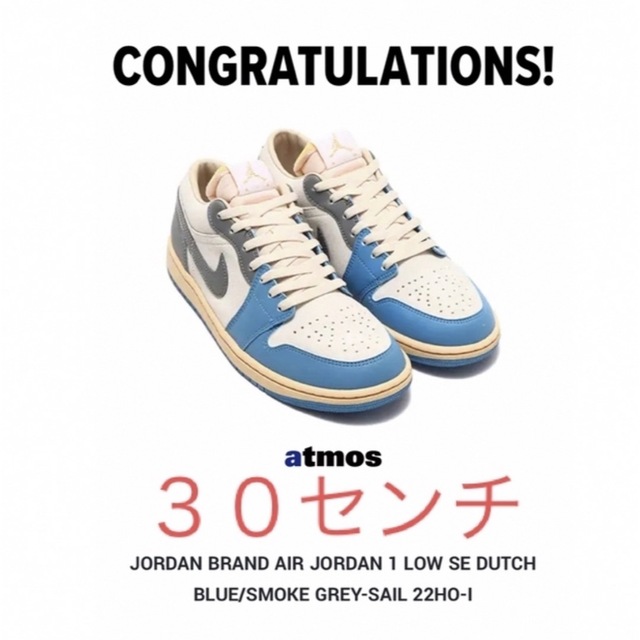 Nike Air Jordan 1 Low Tokyo 96 30cm