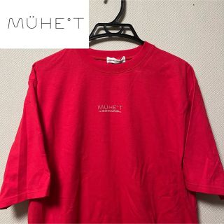 MUHET s/s Tshirt Red(Tシャツ(半袖/袖なし))