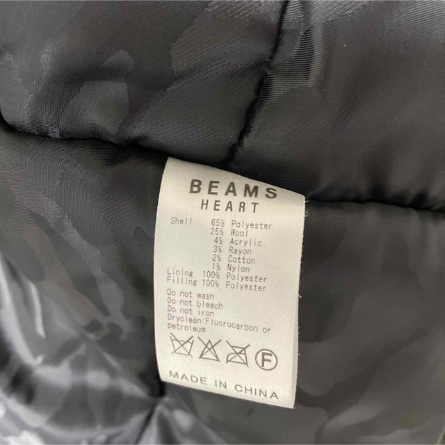 BEAMS(ビームス)の【値下げ中】【即日発送】 BEAMS HEART ダウンベスト　秋冬 レディースのジャケット/アウター(ダウンベスト)の商品写真