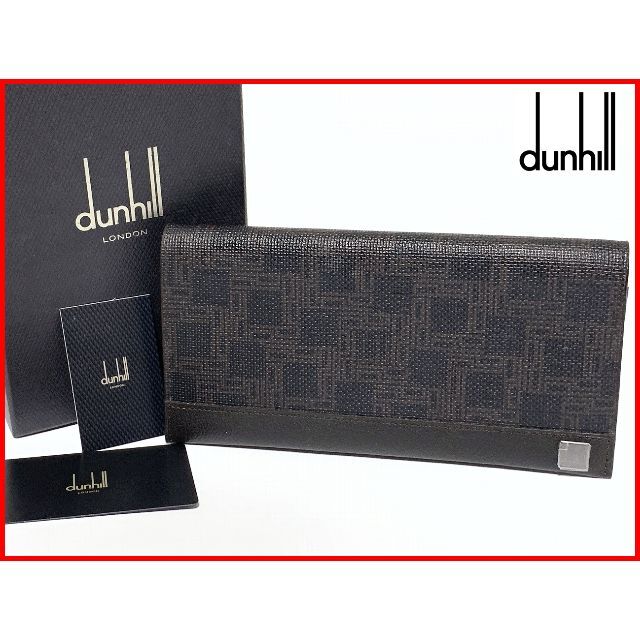 dunhill ダンヒル 長財布 箱 ウォレット レディース メンズ D7