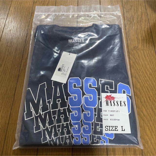 マシス　ロングスリーブTシャツ/MASSES  NAVY L 長瀬智也 キムタク 6