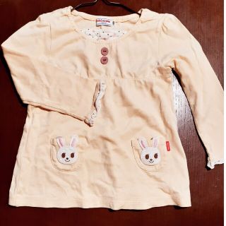 ミキハウス(mikihouse)のミキハウス　うさこロンT 100cm(Tシャツ/カットソー)