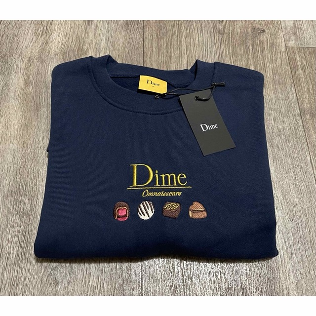 期間限定価格】Dime choco logo sweat shirt newbornbrainsociety.org