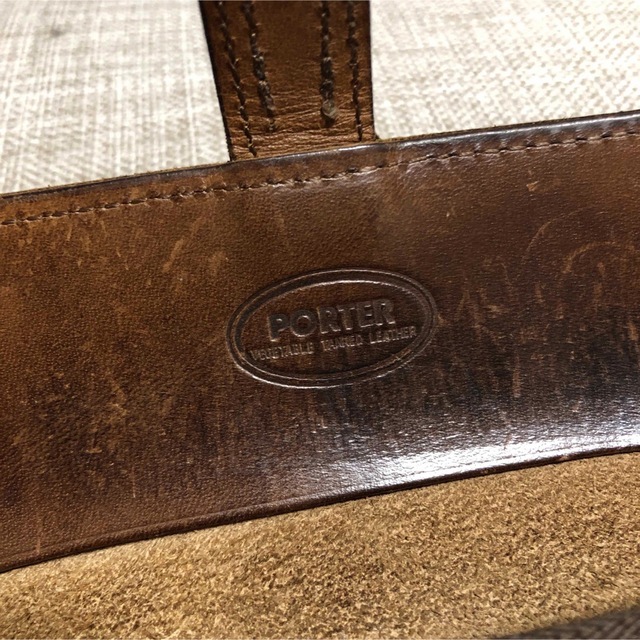 PORTER(ポーター)の値下げ！Porter vegetable tanned leather 財布 革 メンズのファッション小物(長財布)の商品写真