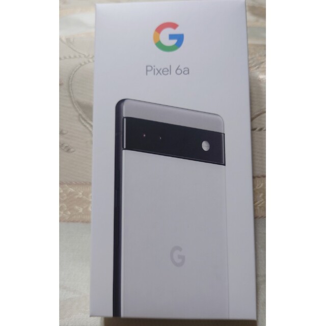google pixel 6a 128gb 残債なし 新品 ホワイト - スマートフォン本体
