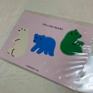 WARMGREY TAIL ステッカー　Rolling Bears(印刷物)