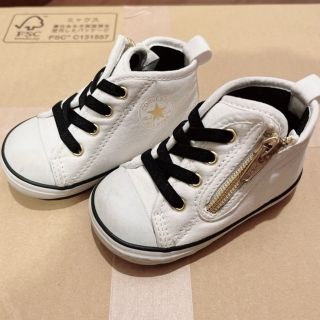 オールスター(ALL STAR（CONVERSE）)のコンバース converse ホワイト 12.5センチ オールスター(スニーカー)