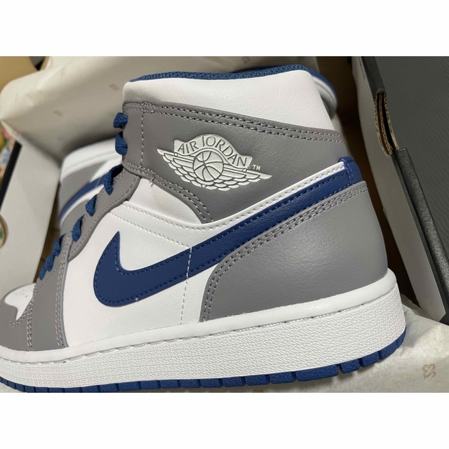 Nike Air Jordan1 ナイキ エアジョーダン1 ミッド ブルー 26 3