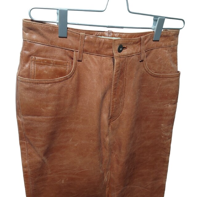 A.A.R Yohji Yamamoto】ラムレザーパンツ A-525 | cranio-gindl.at