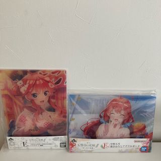 五等分の花嫁　一番くじオンライン　中野五月　アクリルボード　2種セット(その他)