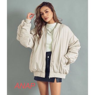 アナップ(ANAP)の値下げ☆ANAP ボリュームMA-1(ダウンジャケット)