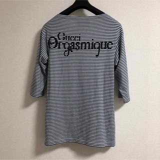 グッチ(Gucci)のGUCCI ロゴT  ボーダー　ミケーレ(Tシャツ/カットソー(七分/長袖))