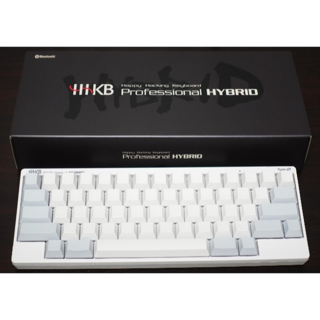 PFU HHKB Professional HYBRID Type-S US 白 スマホ/家電/カメラのPC/タブレット(PC周辺機器)の商品写真