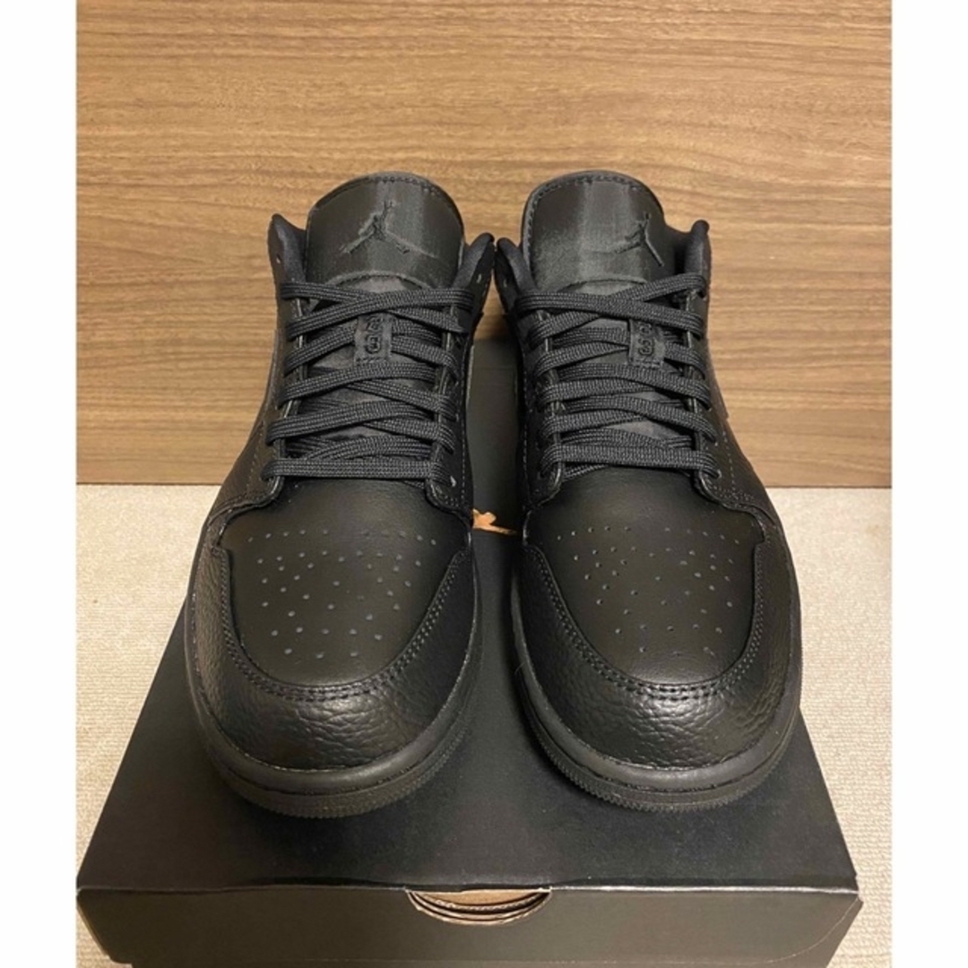 NIKE AIR JORDAN 1 LOW "Triple Black" 6