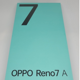 OPPO - 【未開封新品】OPPO Reno7 A A201OP ドリームブルー